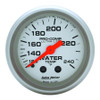 Autometer Ultra-Lite 52mm 120-240 Deg F Mechanical Water Temp Gauge 12in Tubing - 4333