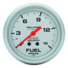 AutoMeter Gauge Fuel Pressure 2-5/8in. 15PSI Mechanical W/Isolator Ultra-Lite - 4413