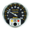 AutoMeter Gauge Tachometer 5in. 10K RPM In-Dash W/ Peak Memory Carbon Fiber - 4894