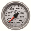 Autometer Ultra-Lite II 52mm 140-280 Deg F Mechanical Water Temp Gauge - 4931