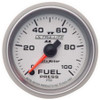 Autometer Ultra-Lite II 52mm 0-100 PSI Full Sweep Electronic Fuel Pressure Gauge - 4963