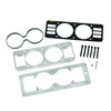 Autometer 87-93 Ford Mustang Black Dual Gauge Cage - 50102