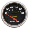Autometer Pro Comp 8-18 Volts Short Sweep Electronic Voltmeter Gauge - 5492