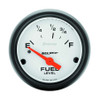 Autometer Phantom 52mm 73 Ohm Empty-10 Ohm Fuel Short Sweep Electric Fuel Level Gauge - 5715