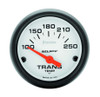 Autometer Phantom 52mm Short Sweep Electronic 100-250 Deg F Transmission Temperature Gauge - 5757
