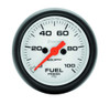 Autometer Phantom 52mm 0-100 PSI Fuel Pressure Gauge - 5763