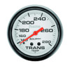 AutoMeter Gauge Transmission Temp 2-5/8in. 140-280 Deg. F Mechanical Phantom - 5851