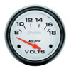 Autometer Phantom 2-5/8in 8-18V SSE Voltmeter - 5891