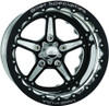 Street Lite Black Wheel 15X10 4.5in BS