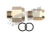 DeatschWerks DW250iL 6ORB Male to Metric Female Plumbing Kit to Replace Bosch 044 (Incl. O-Ring) - 6-02-0101
