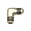 DeatschWerks 8AN Male Flare To 8AN Male Flare 90-Degree Coupler Fitting - 6-02-0208