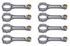 Eagle Chevrolet SB Forged 5140 Steel I-Beam Rods (Set of 8) - SIR6200BBLW