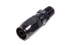 #6 Str. x 1/4 MPT Hose End Black