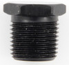 1/2 MPT Hex Pipe Plug Black