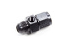 Gauge Adapter Fitting #8 Male to #8 Female Black