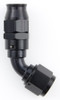 Hose Fitting #6 60 Deg PTFE Black