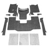 BedRug 76-95 Jeep CJ-7/YJ Front Kit 8pc Floor Kit (Incl Heat Shields) - BRCYJ76F