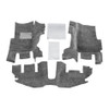 BedRug 97-06 Jeep TJ Rear Cargo Kit (Incl Tailgate) - BRTJ97R