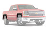 Bushwacker 19-21 Chevrolet Silverado 1500 OE-Style 4PC Fender Flares Black Smooth - 40930-02