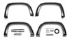 Bushwacker 15-18 Chevy ado Fleetside Pocket Style Flares 4pc 61.7in Bed - Black - 40969-02
