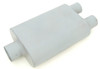 Dual Chamber Muffler 3in Center/2.5in Dual Ou