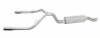 Cat-Back Dual Split Exha ust System  Stainless