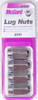 McGard Hex Lug Nut (Cone Seat) 1/2-20 / 13/16 Hex / 1.5in. Length (4-Pack) - Chrome - 64000