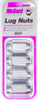 McGard Hex Lug Nut (Cone Seat) M14X1.5 / 22mm Hex / 1.635in. Length (4-Pack) - Chrome - 64069