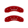 11-14 Ford Edge Caliper Covers Red