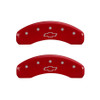 14-   Silverado 1500 Caliper Covers Red