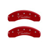 07-   Escalade Caliper Covers Red