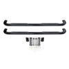 Westin 2019 Chevrolet Silverado/Sierra 1500 Crew Cab Platinum 4 Oval Nerf Step Bars - Black - 21-4135
