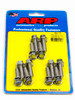 ARP Header Stud Kit SS 6pt SBC/GenIII 3/8 Flange - 434-1102