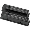 SBC Tall Valve Covers Chevrolet Script Black