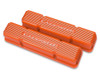 SBC Valve Covers Finned Vintage Series Orange