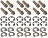 S/S Header Bolt Kit - 6pt. 3/8-16 x 1in (12)