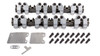 SBC Shaft Rocker Arm Kit w/Bowtie 18 Deg. Heads