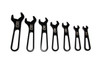 AN Wrench Set Aluminum -3 Through -16 Black