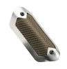 Flexible Heat Shield 3.5 inx6.5in Brushed/Titanim