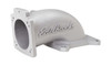 Edelbrock Low Profile Intake Elbow 90mm Throttle Body to Square-Bore Flange Black Finish - 38483