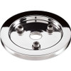 Polished SBC 1 Groove Lower Pulley