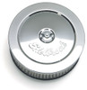 Edelbrock Air Cleaner Pro-Flo Series Round Steel Top Paper Element 6In Dia X 3 625In Chrome - 1209