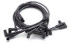 Edelbrock Spark Plug Wire Set SBC 74-88 V8 500 Ohm Resistance Black (Set of 9) - 22702