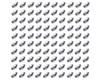 100 Lugnuts 1/2 Std Mag Closed End