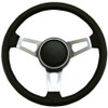 Classic Steering Wheel Black Leather