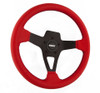 Edge Series Steering Wheel Red Vinyl