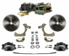 Power Front Kit with Pla in Rotors and Zinc Plate
