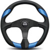 Quark Steering Wheel Polyurethane Blue Insert