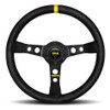 MOD 07 Steering Wheel Black Suede