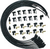 Moroso Universal Ignition Wire Set - Blue Max - Spiral Core - Unsleeved - 135 Degree - Black - 73233